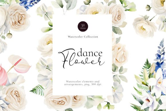 Flower Dance Watercolor Set