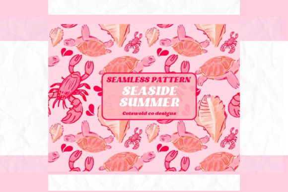 Summer Watercolor Seamless Pattern: A Designer’s Asset for Warm-Weather Branding