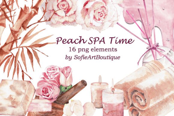 Watercolor Pink SPA Beauty Clipart PNG: A Guide